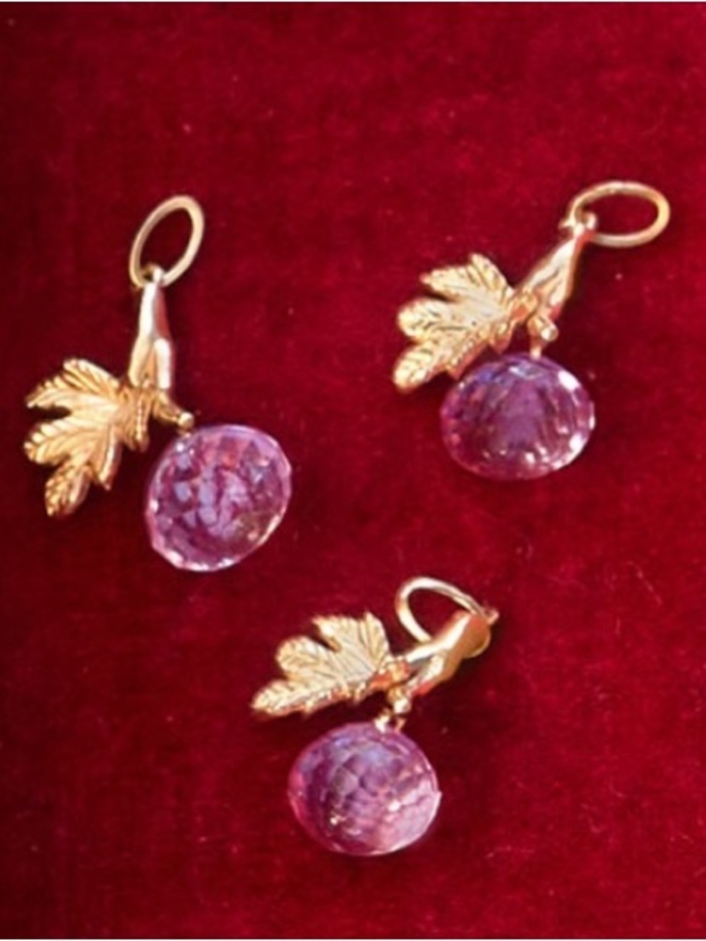 CATBIRD Neighbor’s Fig Tree Charm 14K Gold Catbird Fig Charm